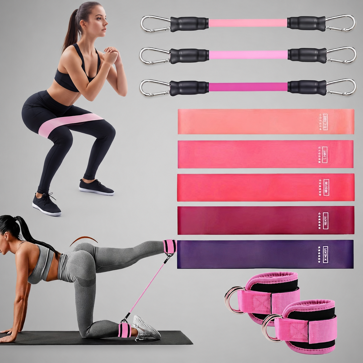 Resistance Hip Band Set